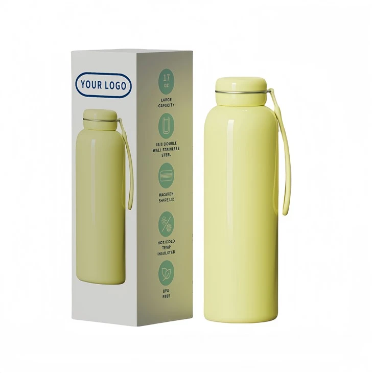 550 ml vakuuma kolba ar makaronu krāsu