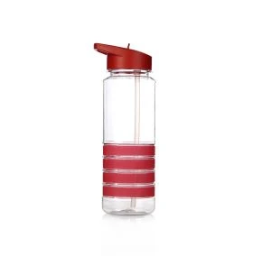 750ml / 25oz Cheap ūdens pudele ar silikona Ring