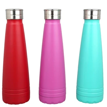 500ml matēta gleznojuma dubultā sienas metāla pudele